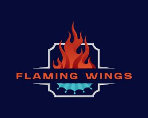 Fire Ice Thermal Cooling logo design