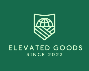 Global Environment Protection logo design