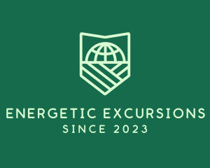 Global Environment Protection logo design