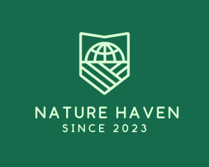 Global Environment Protection logo design