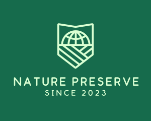 Global Environment Protection logo design