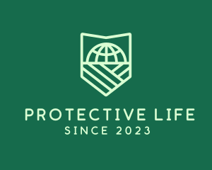 Global Environment Protection logo design