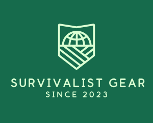 Global Environment Protection logo design