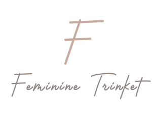 Handwritten Feminine Beauty logo design