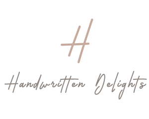 Handwritten Feminine Beauty logo design