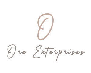 Handwritten Feminine Beauty logo design