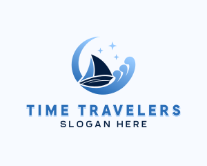 Sailing Boat Travel logo design