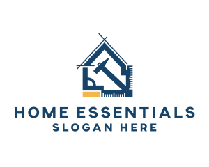 Home Builder Construction Tools logo design