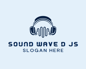 Dj Audio Headphone logo design