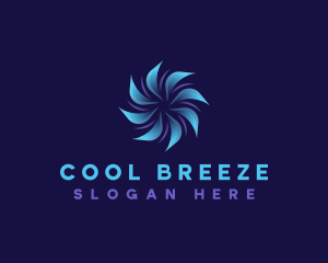 Ventilation Fan Cooling logo design