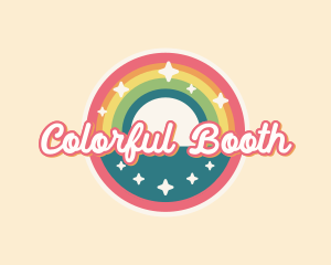 Colorful Rainbow Pride logo design