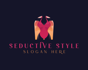 Swimsuit Sexy Bikini logo design