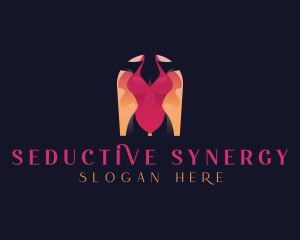 Swimsuit Sexy Bikini logo design