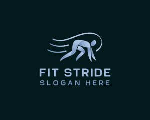 Running Sports Athlete logo