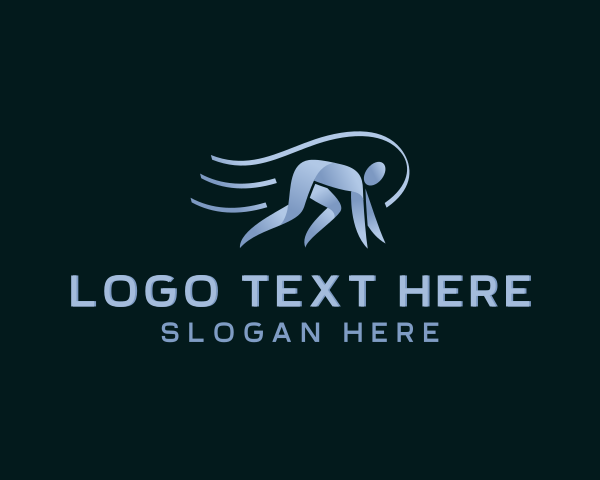 Run logo example 3