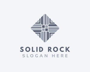 Grey Tile Pavement logo design