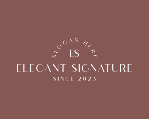 Boutique Elegant Stylish logo design