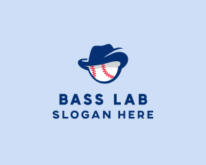 Baseball Fedora Hat logo design