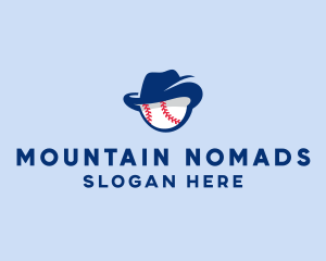 Baseball Fedora Hat logo design