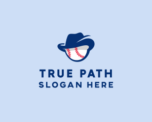 Baseball Fedora Hat logo design