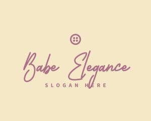 Elegant Tailor Wordmark logo design