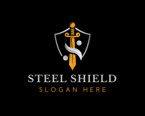 Weapon Sword Shield logo