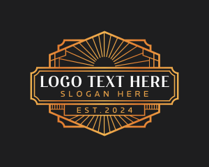 Elegant  Art Deco Boutique logo