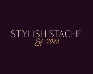 Stylish Fashion Business logo design