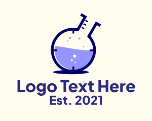 Laboratory Flask Experiment  logo