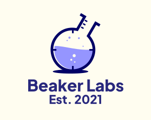 Laboratory Flask Experiment  logo
