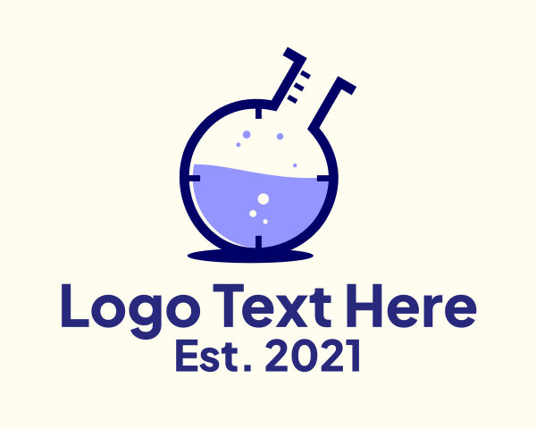 Research Lab logo example 2