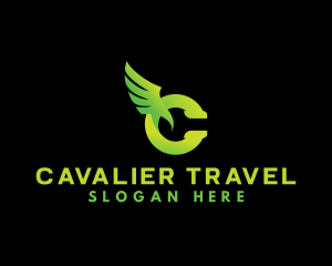 Wing Travel Logistics logo design