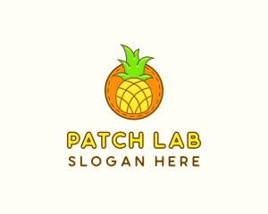 Cute Pineapple  Patch logo