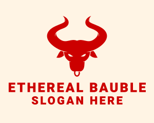 Strong Taurus Bull Ranch Logo