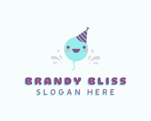 Event Party Balloon logo design