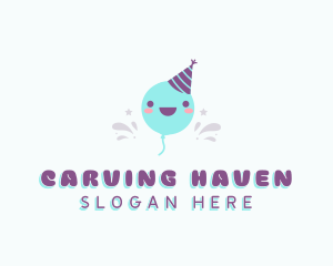 Event Party Balloon logo design