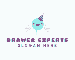 Event Party Balloon logo design