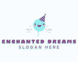 Event Party Balloon logo design