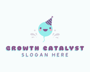 Event Party Balloon logo design