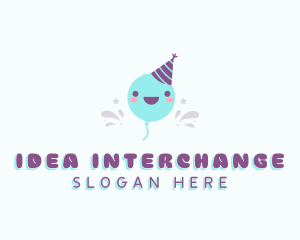 Event Party Balloon logo design