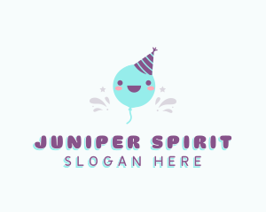 Event Party Balloon logo design