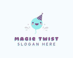 Event Party Balloon logo design