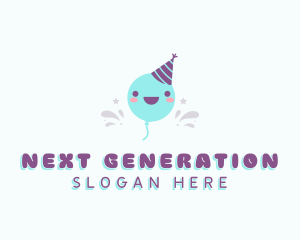 Event Party Balloon logo design