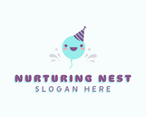 Event Party Balloon logo design