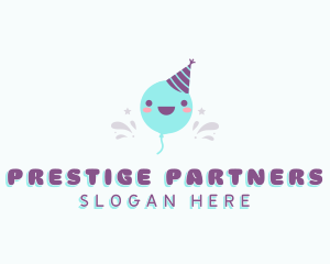 Event Party Balloon logo design