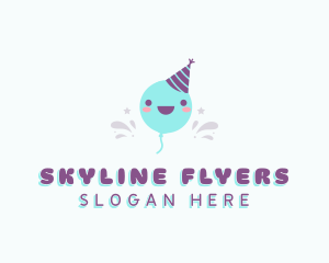 Event Party Balloon logo design