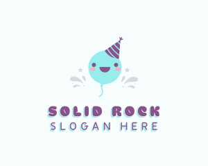 Event Party Balloon logo design