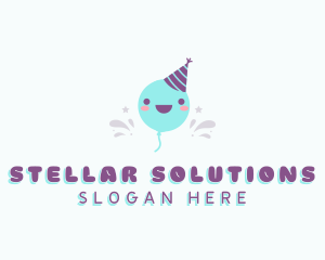 Event Party Balloon logo design