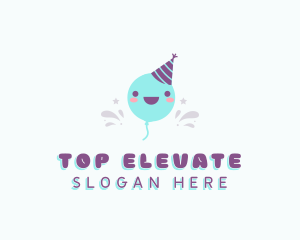 Event Party Balloon logo design