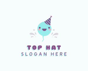 Event Party Balloon logo design